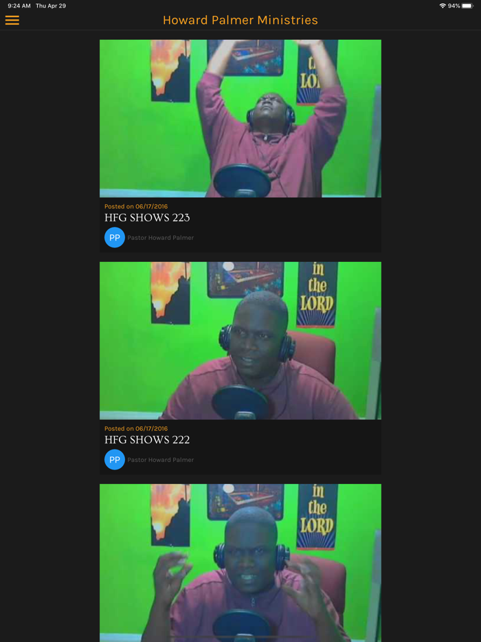 Howard Palmer Ministries