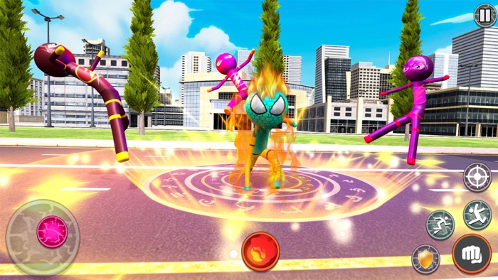 Super Spider Flash vs Stickman