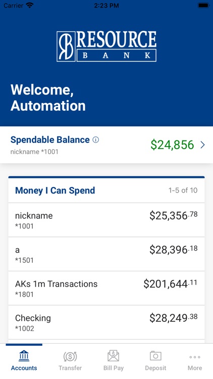 Resource Bank Mobile