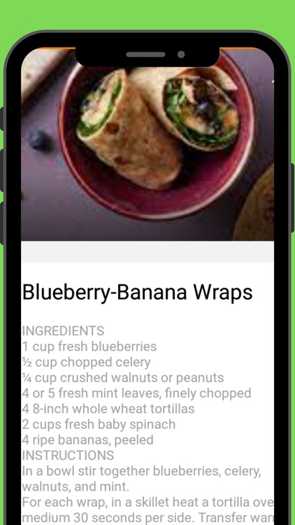 Plant Based Recipes App