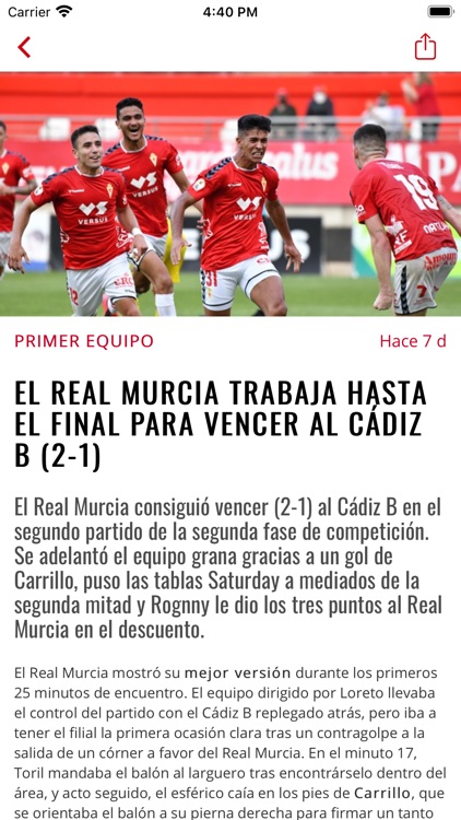 Real Murcia screenshot-3