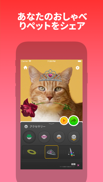 おしゃべりペット Iphoneアプリ Applion