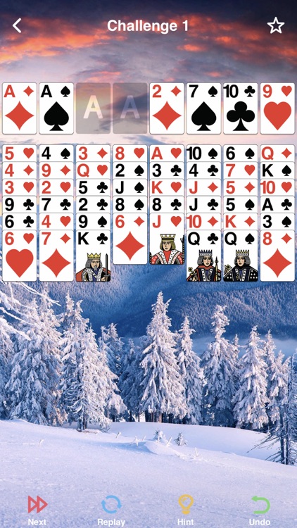 FreeCell Solitaire Poker Game screenshot-3