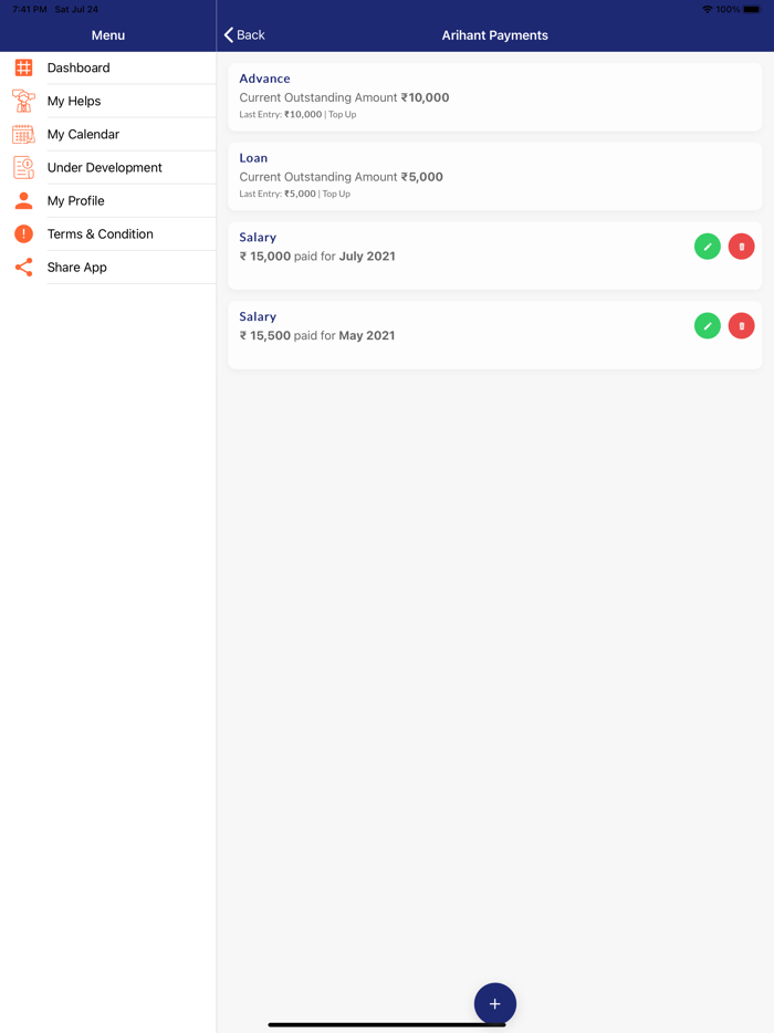 HomDom - Salary  Loan