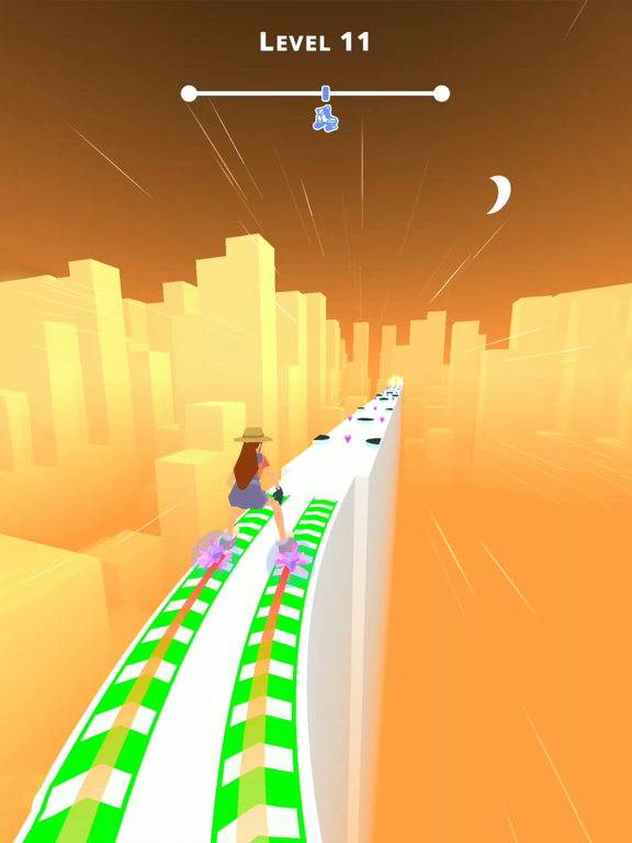 Sky Roller - Fun runner game iPad app afbeelding 1