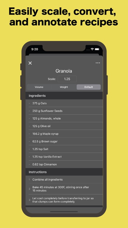 First Proof Recipe Development screenshot-3