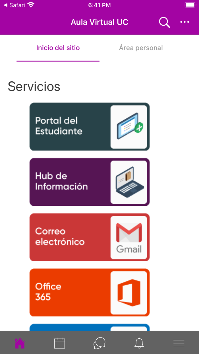 Aula Virtual UContinental