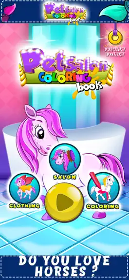 Game screenshot Horse Pet Salon & Coloring mod apk