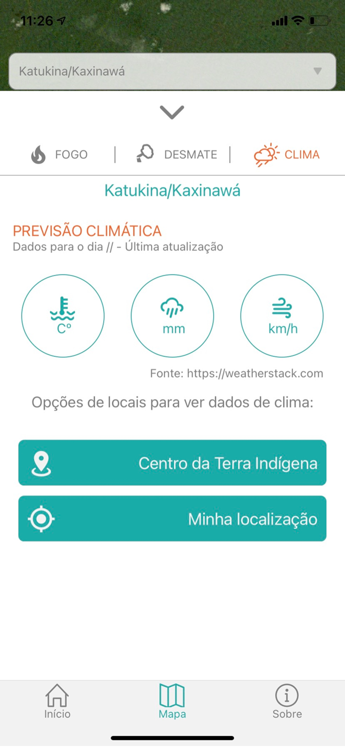 Alerta Clima Indígena - ACI