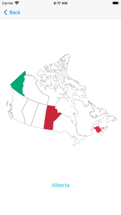 Canada Provinces Geo Quiz