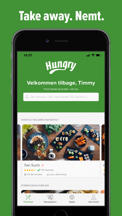 How to cancel & delete Hungry.dk - Bestil Takeaway from iphone & ipad 2