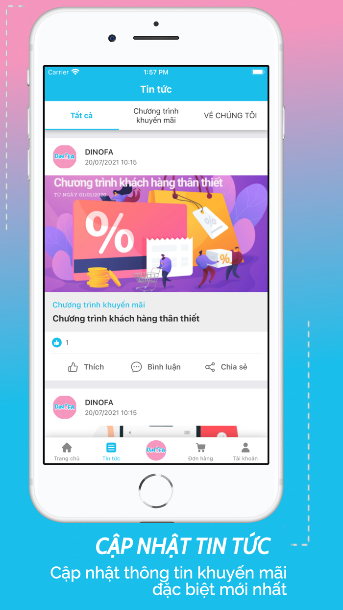 Dinofa - Đồ sơ sinh cao cấp