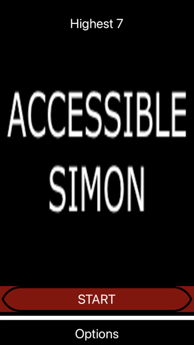 Accessible Simon screenshot 4