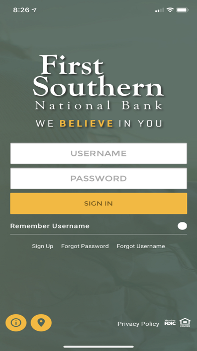 How to cancel & delete First Southern National Bank from iphone & ipad 1