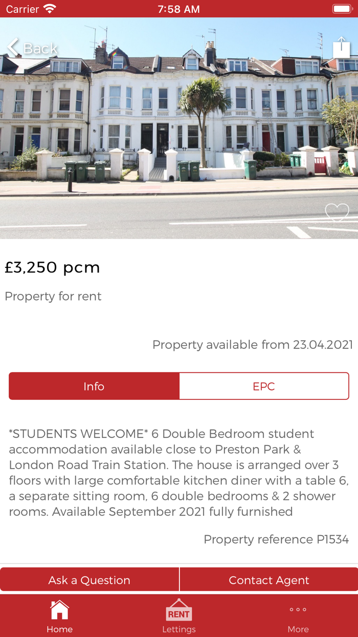 Town and City Letting