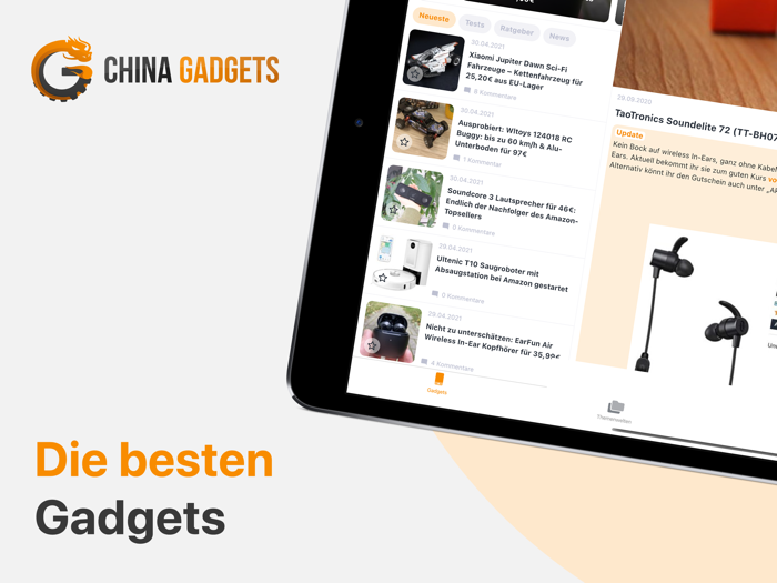 China-Gadgets - Die Gadget App