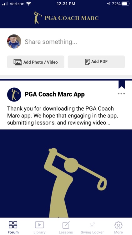 PGA Coach Marc