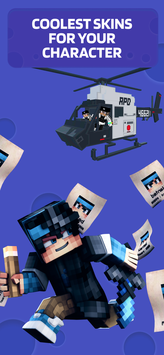 Skins Mods Maps for Minecraft