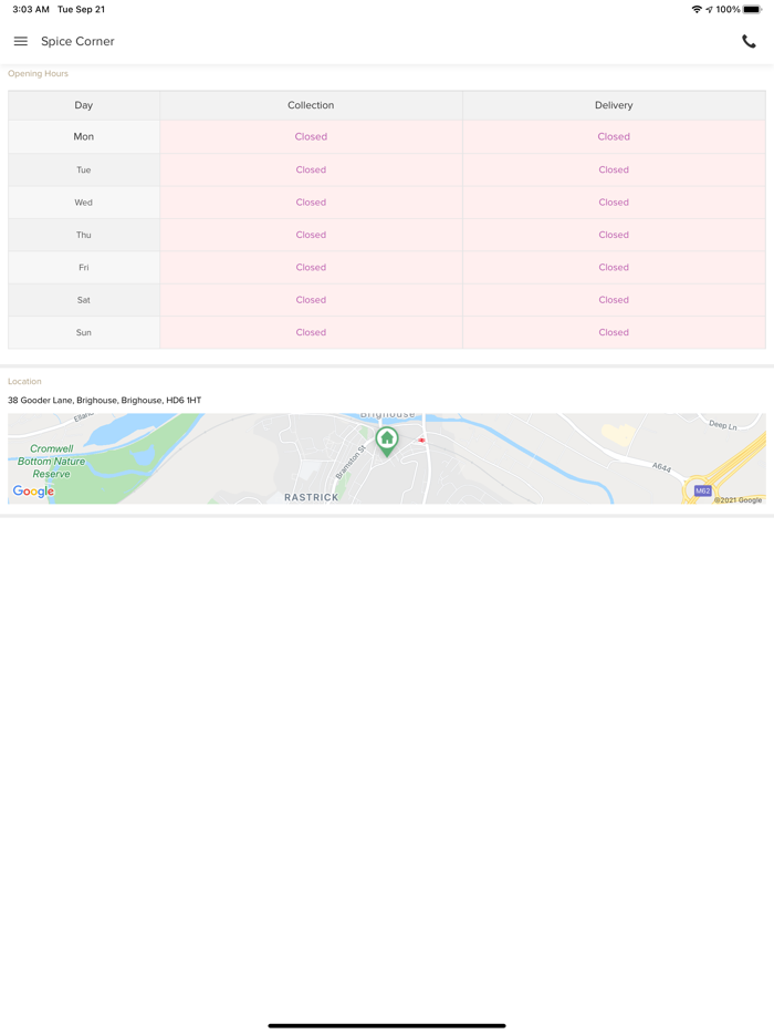 Spice Corner Brighouse