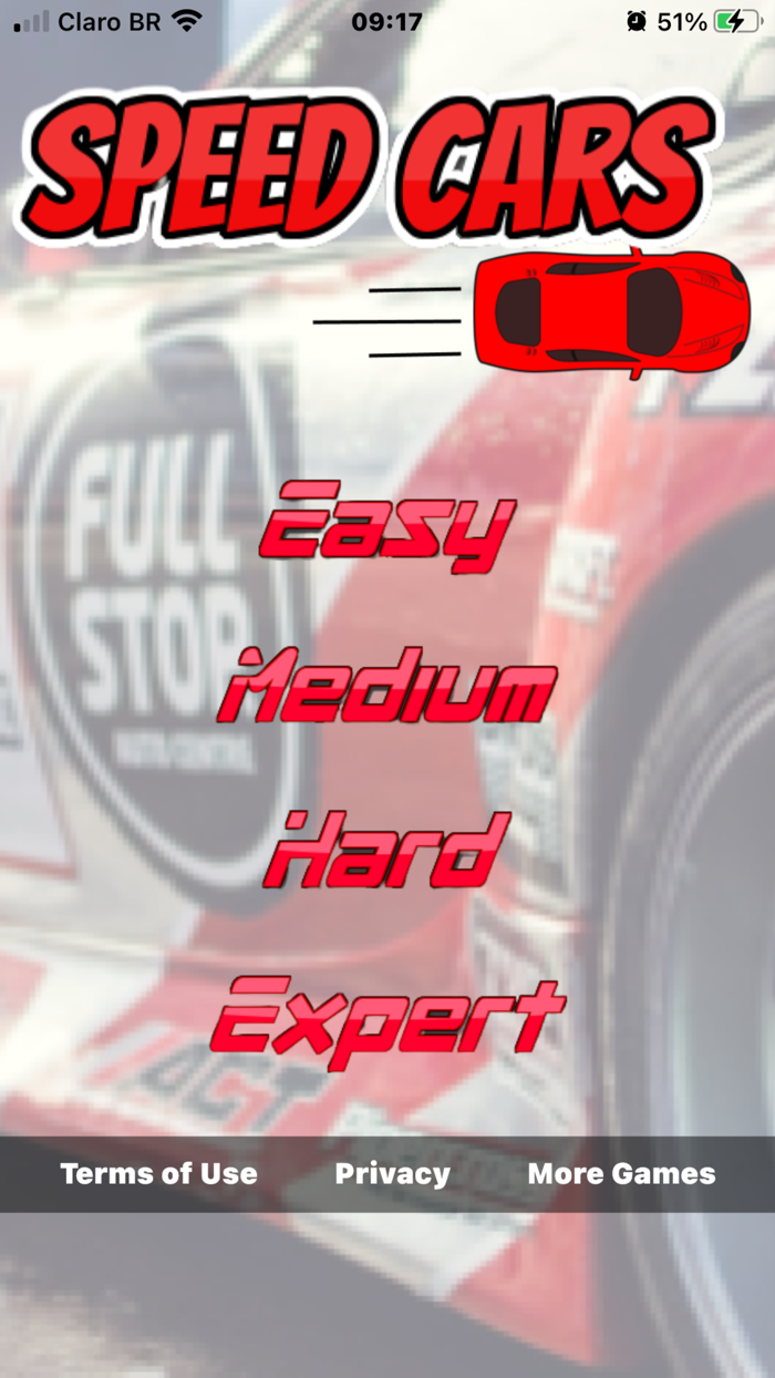 Brain Game - Speed Cars