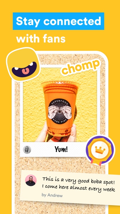 Chomp: Restaurant Community