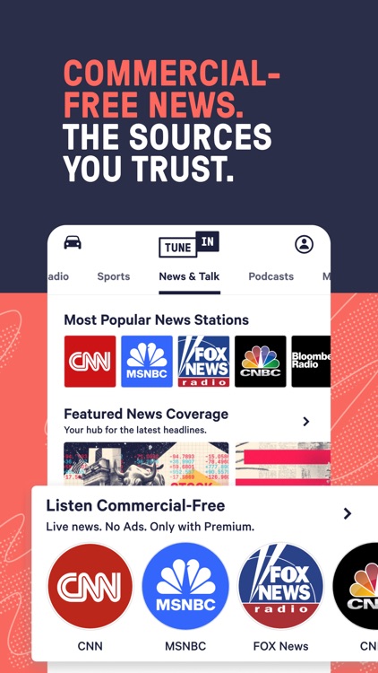 TuneIn Radio: Music & Sports screenshot-9