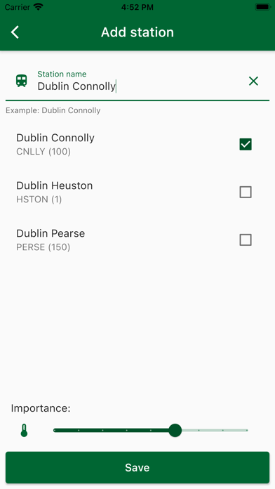 Realtime Irish Railways screenshot 2