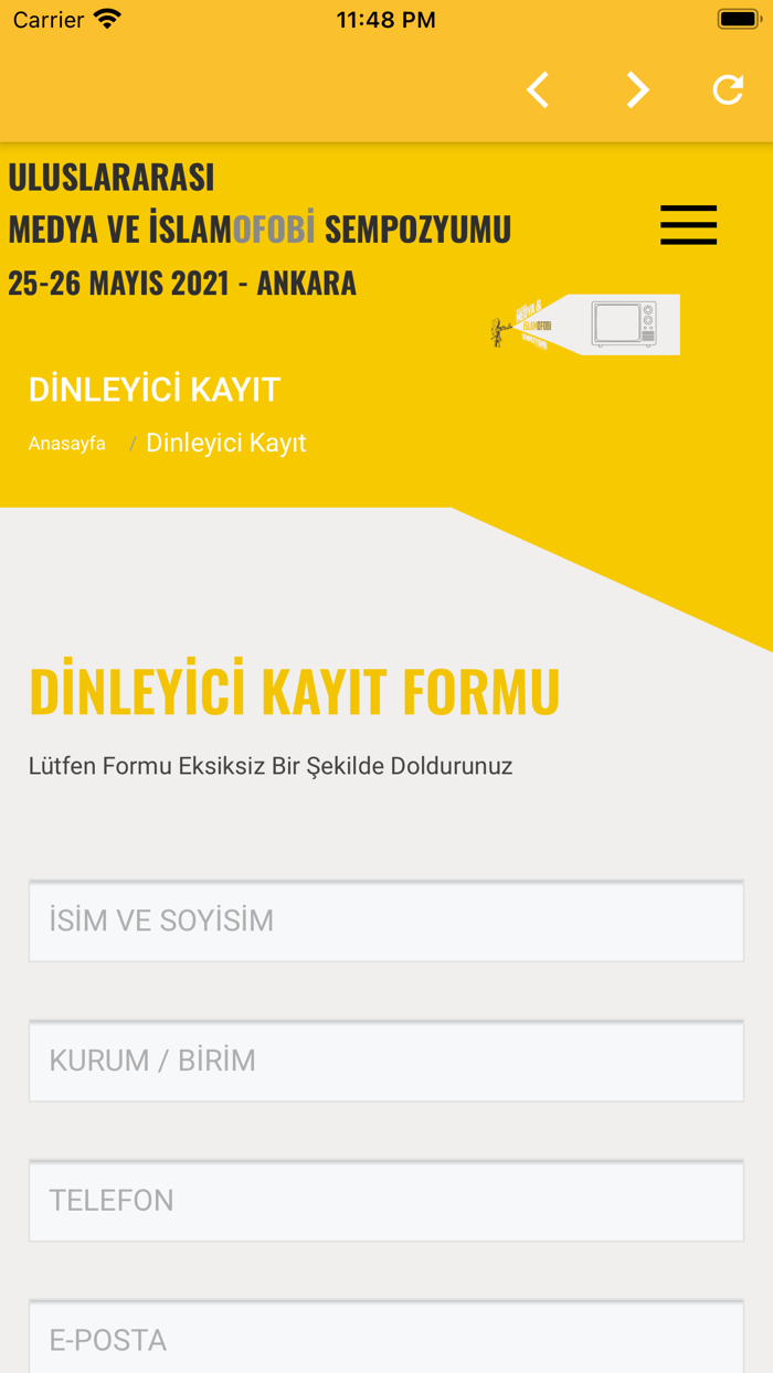 1. Medya ve İslamofobi Sempozy