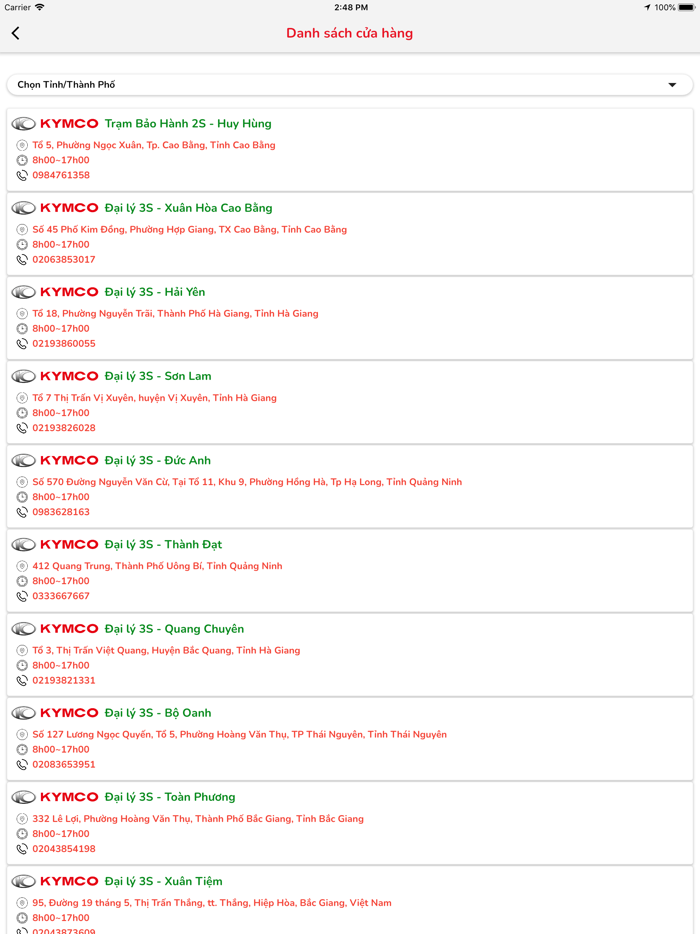 Kymco Service VietNam