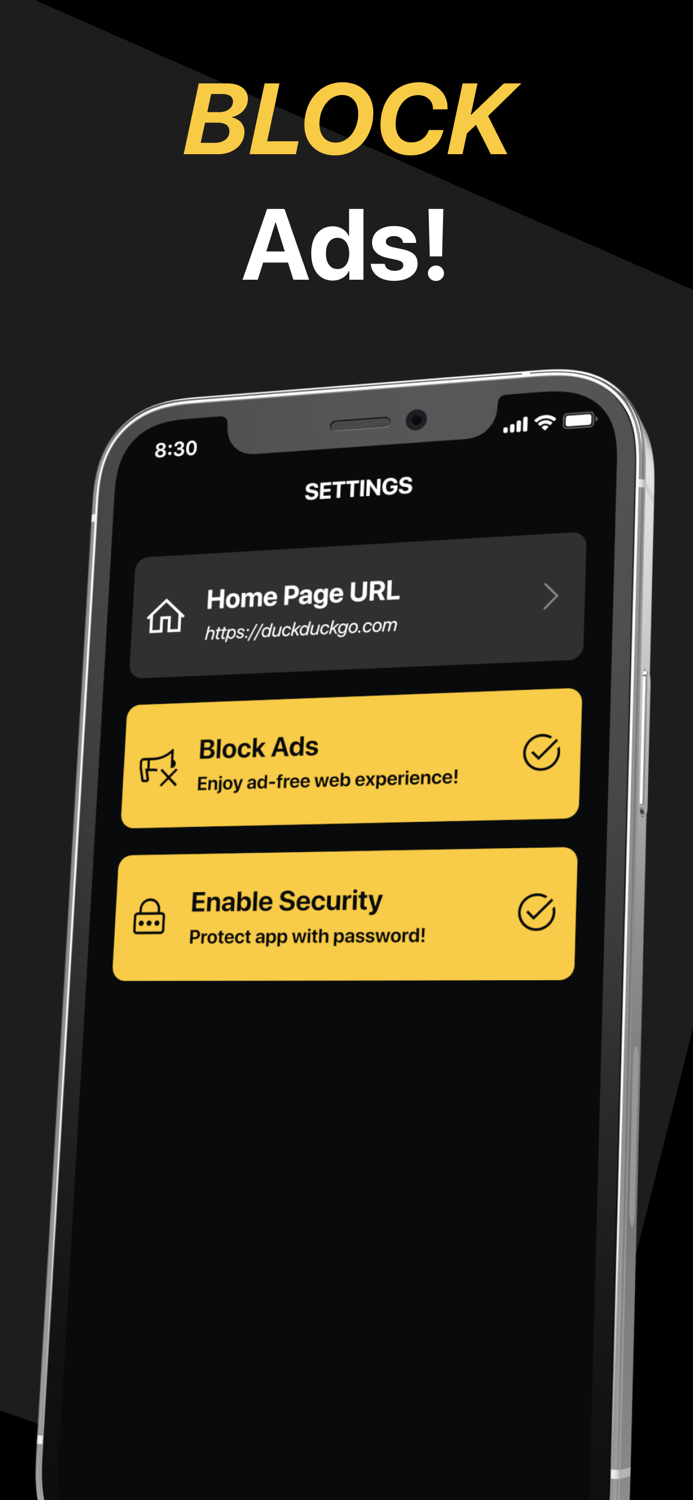 Private Browser Ad Blocker Pro