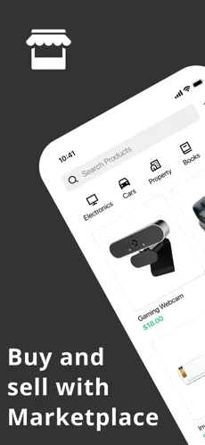 Screenshot 1 Marketplace iphone