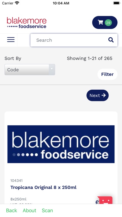 Blakemore Foodservice MyFS screenshot-5