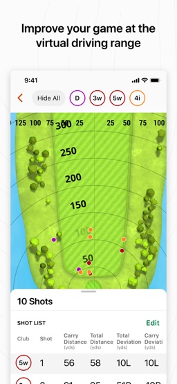 Garmin Golf app screenshot