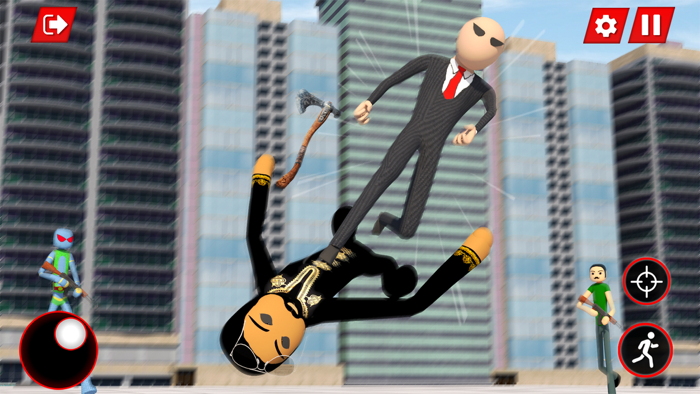 stickman hitman đặc vụ 447