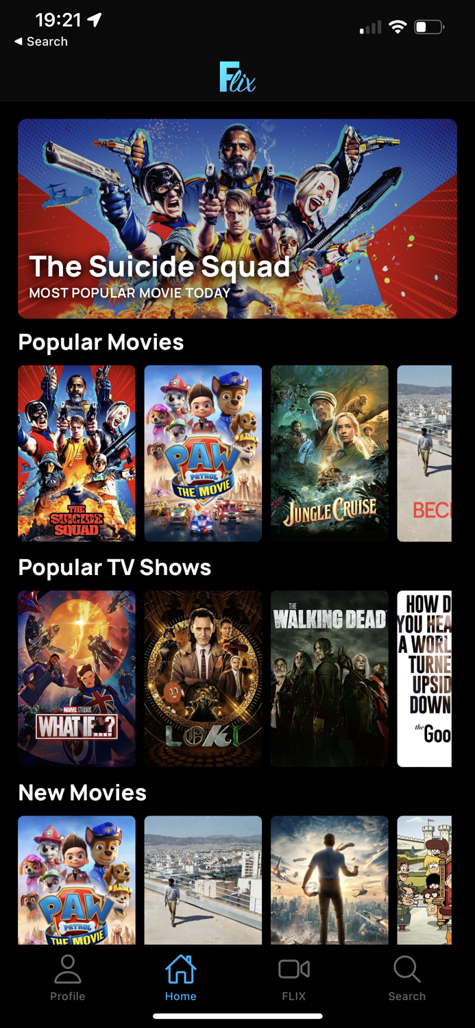 FLIX - Movies and TV