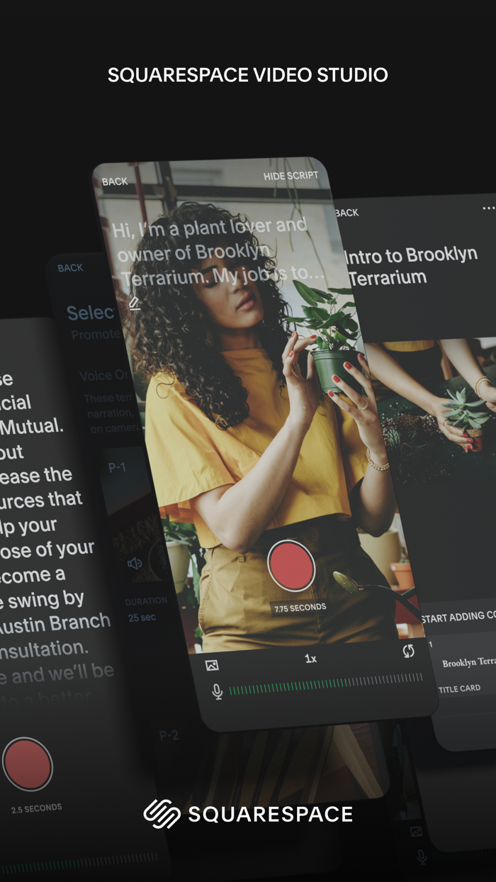 Squarespace Video Studio