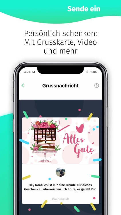 GiftsApp - Geschenkgutscheine