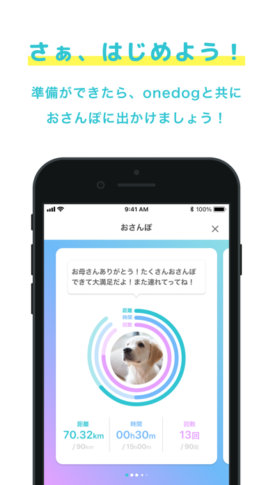 Onedog 愛犬 ペットのお散歩 健康管理アプリ Iphoneアプリ Applion