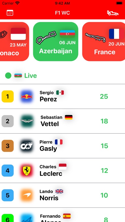 F1 WC: Standings Live screenshot-5