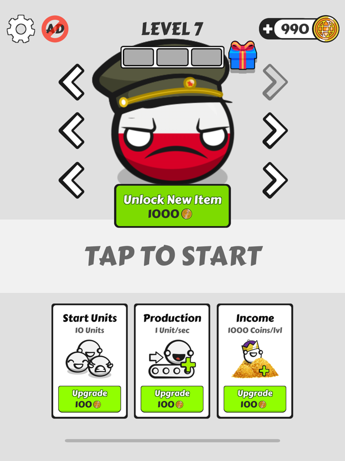 Country Balls Io Battle Arena