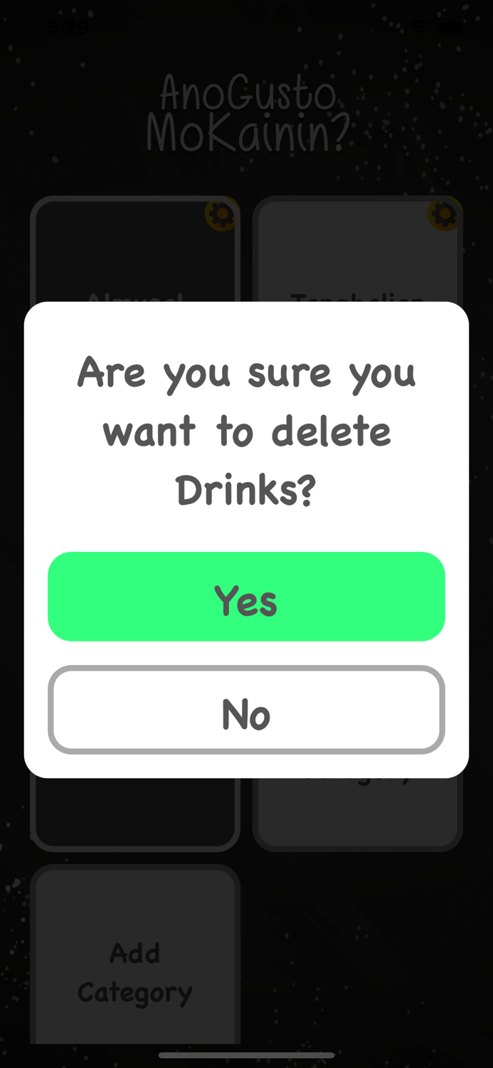 Ano Gusto Mo Kainin?