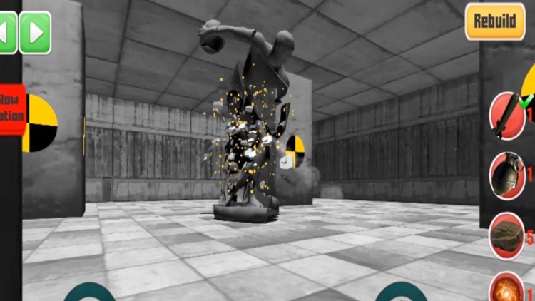 Destroy it all 3d physics game