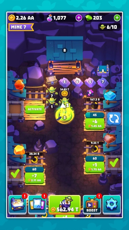 Gold and Goblins: Idle Merger screenshot-6