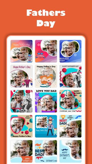 How to cancel & delete Happy Father’s Day & Father’s Day & I Love my Dad Photo Frames from iphone & ipad 4