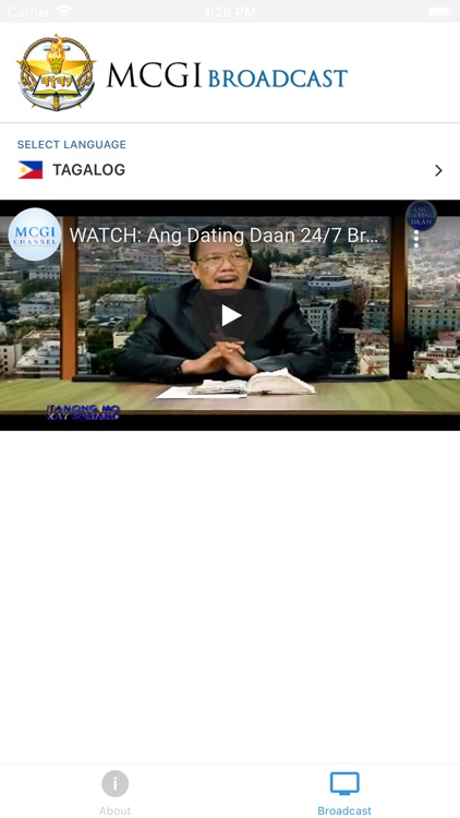 MCGI Broadcast