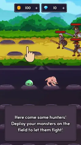 Game screenshot Monsters VS Hunters: Merge! apk