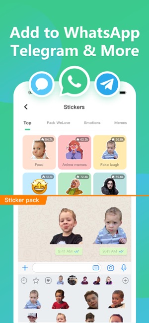 sticker maker cikartma yapma app store da