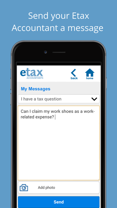 How to cancel & delete Etax Mobile App from iphone & ipad 4