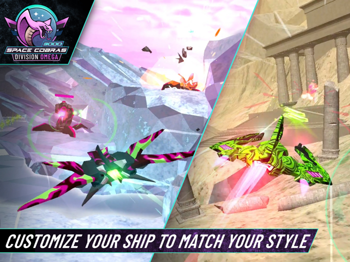 Space Cobras 3K Space shooter