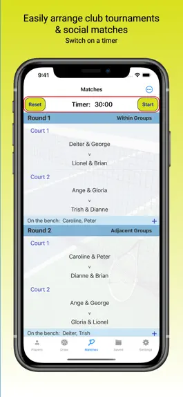 Game screenshot MatchUp Tennis Organiser Pro mod apk